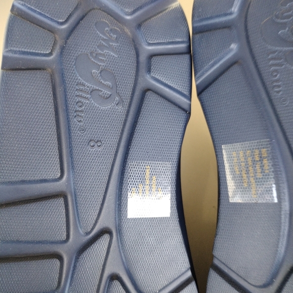 My Pillow Slide Sandals Blue Mens Size 8 Shoes Wide Strap Cushioned Comfort - Picture 5 of 6